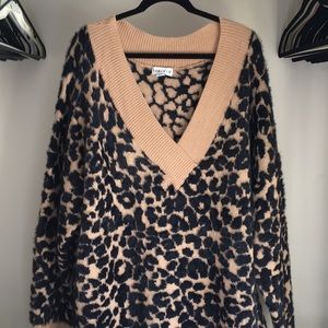 Leopard Print Sweater